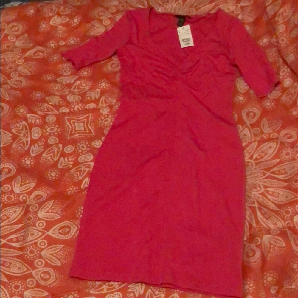 Pink size 6 h&m dress.